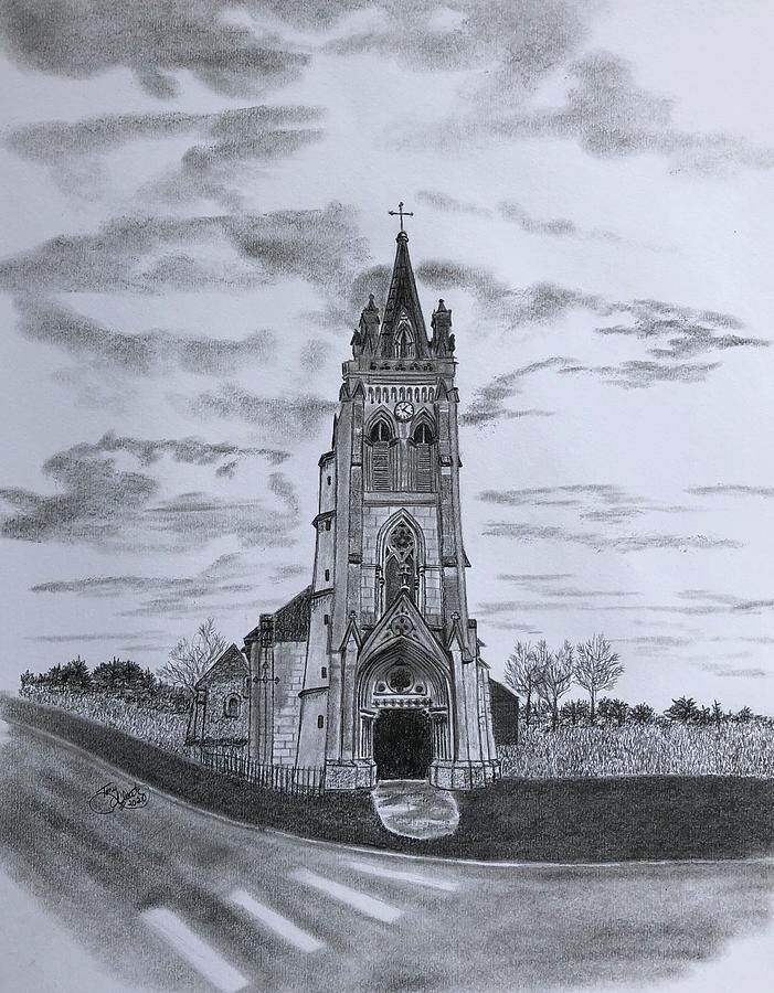 Church Square Drawing