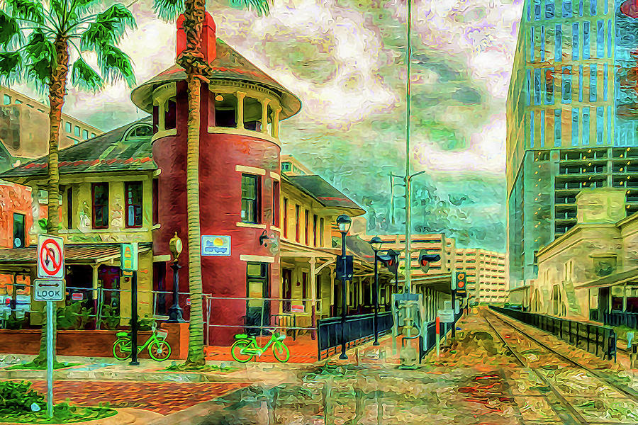 Church Street Train Station by Charles LeRette Church Street Train Station by Charles LeRette
