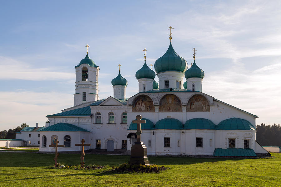 Churches of the Transfiguration St. Alexander of Svir Monastery Photograph by VladyslavDanilin