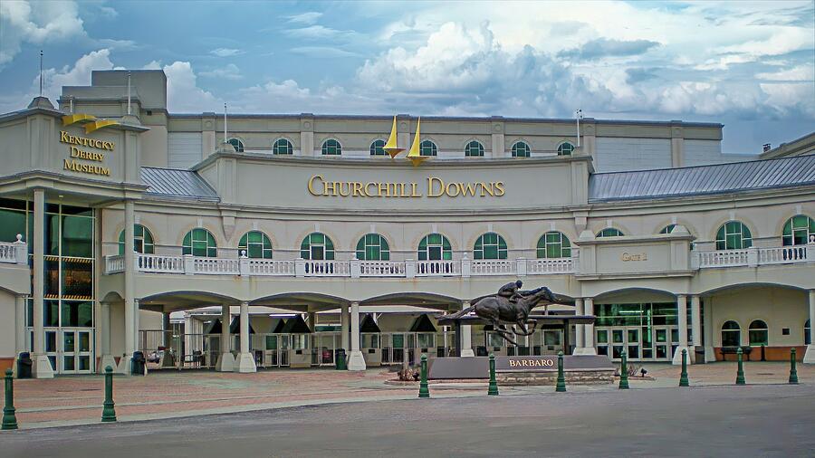 Churchill Downs - Home of the Kentucky Derby Photograph by Mike Worley Churchill Downs - Home of the Kentucky Derby Photograph by Mike Worley