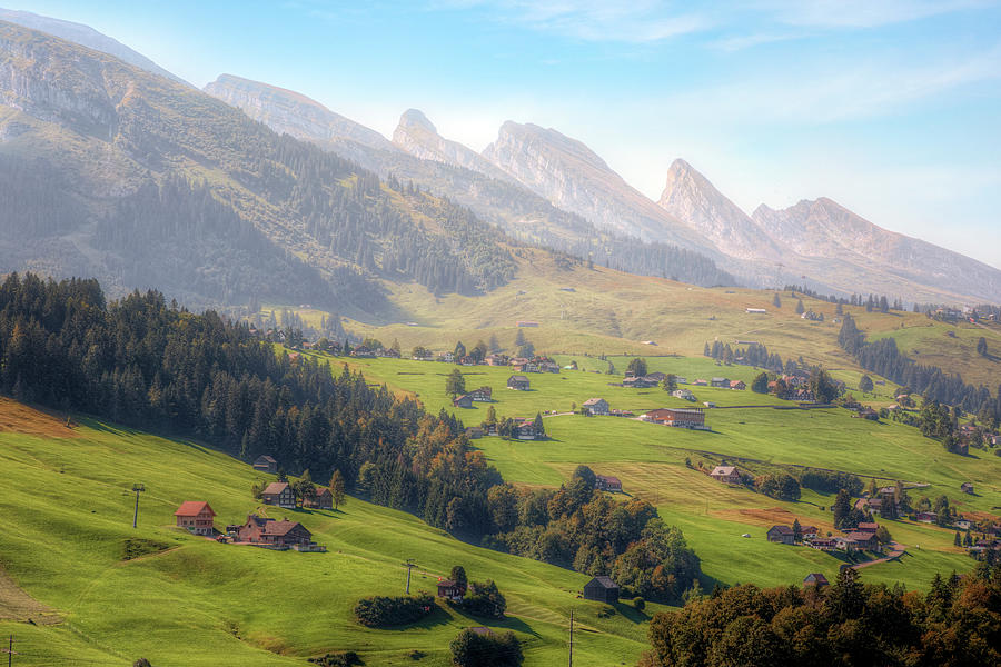 Mountain Photograph - Churfirsten - Switzerland by Joana Kruse