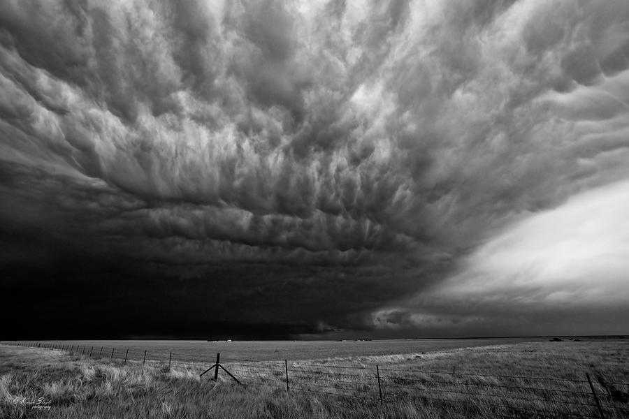 Churning Thunder Storm Photograph by Karen Slagle