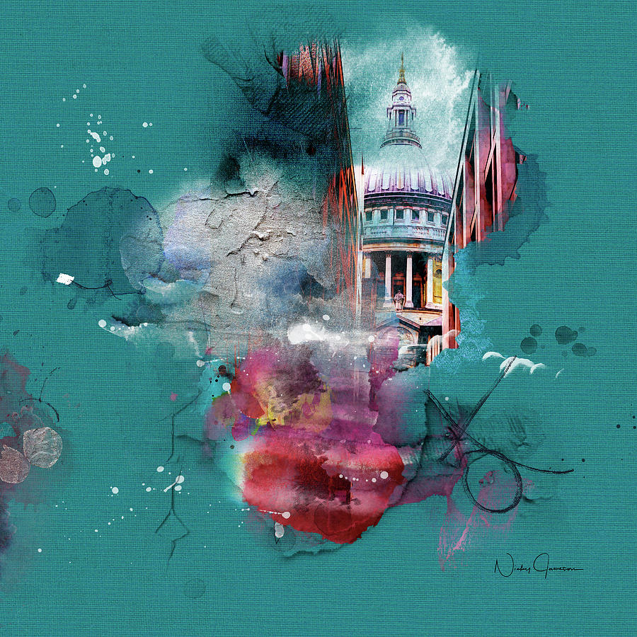 Chvrch-2 Mixed Media by Nicky Jameson
