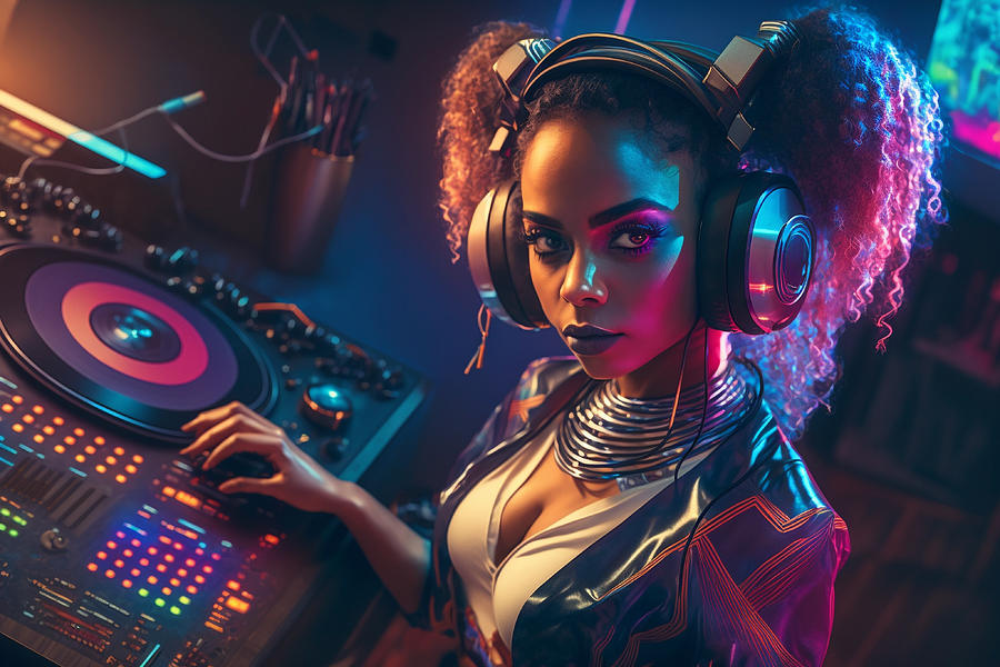 Ciberpunk Dj Girls By Daniel Costa 31 Digital Art by Daniel Costa ...