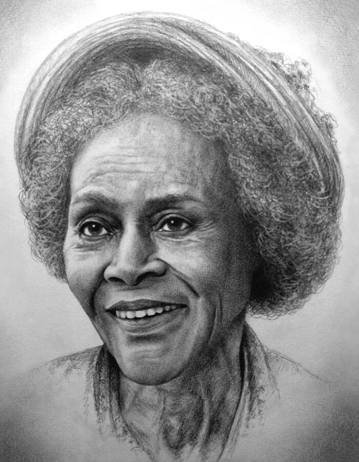 Cicely Tyson Drawing by Michael Lightsey