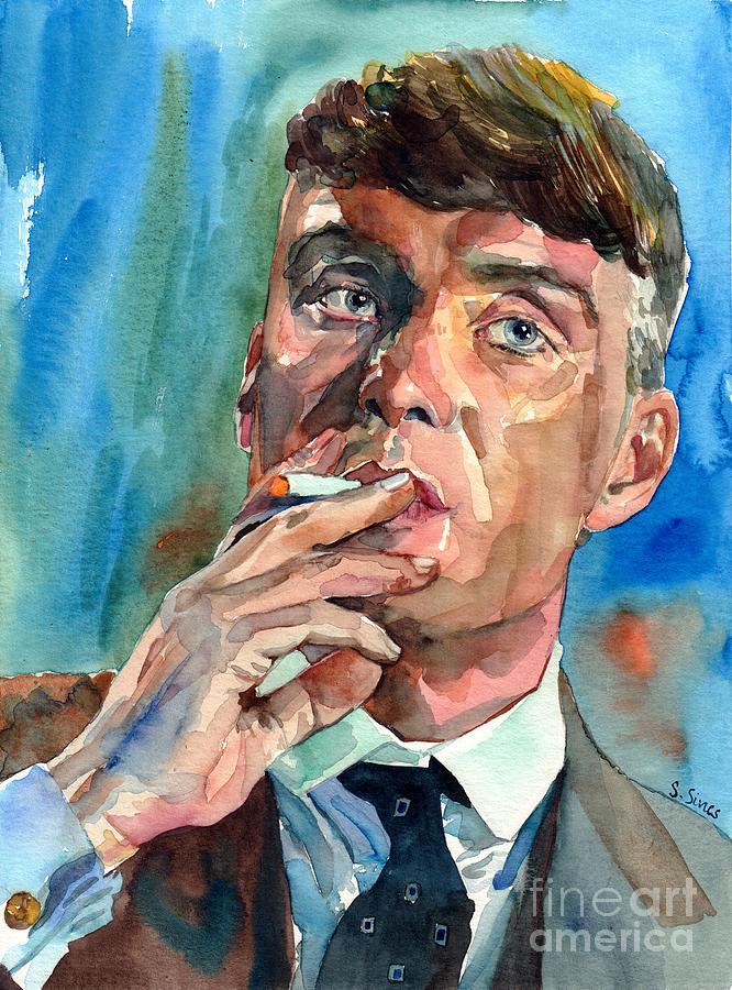 Cillian Murphy Portrait by Suzann Sines