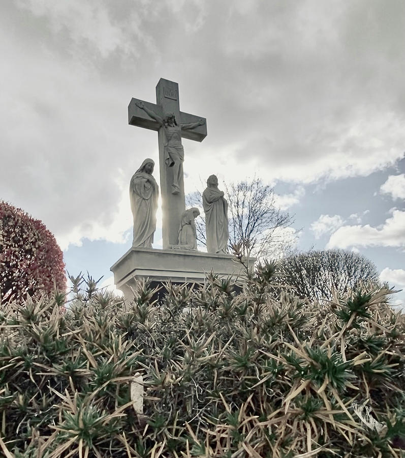 Cimetiere ST Louis de Gonzague 1924 Memorial 2 Photograph by Maria