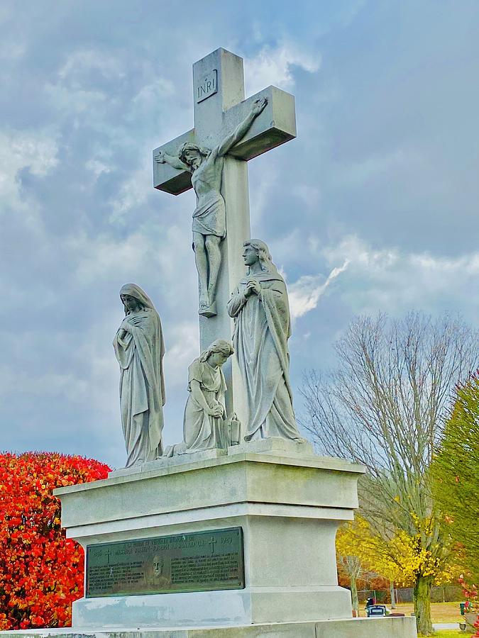 Cimetiere St Louis de Gonzague 1924 Memorial 3 Photograph by Maria