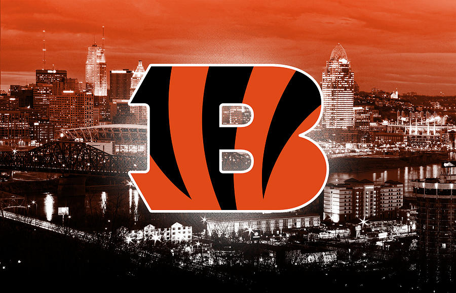 Cincinnati Bengals NFL Football Digital Art by SportsHype Art