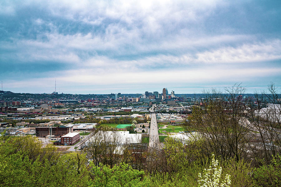 Cincinnati Ohio Olden View Park historic Price Hill Incline 2021 Photograph by Dave Morgan