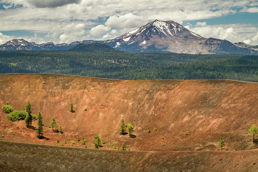 Cinder cone Crater Lassen Volcanic National Park Photograph by Pierre Leclerc Photography