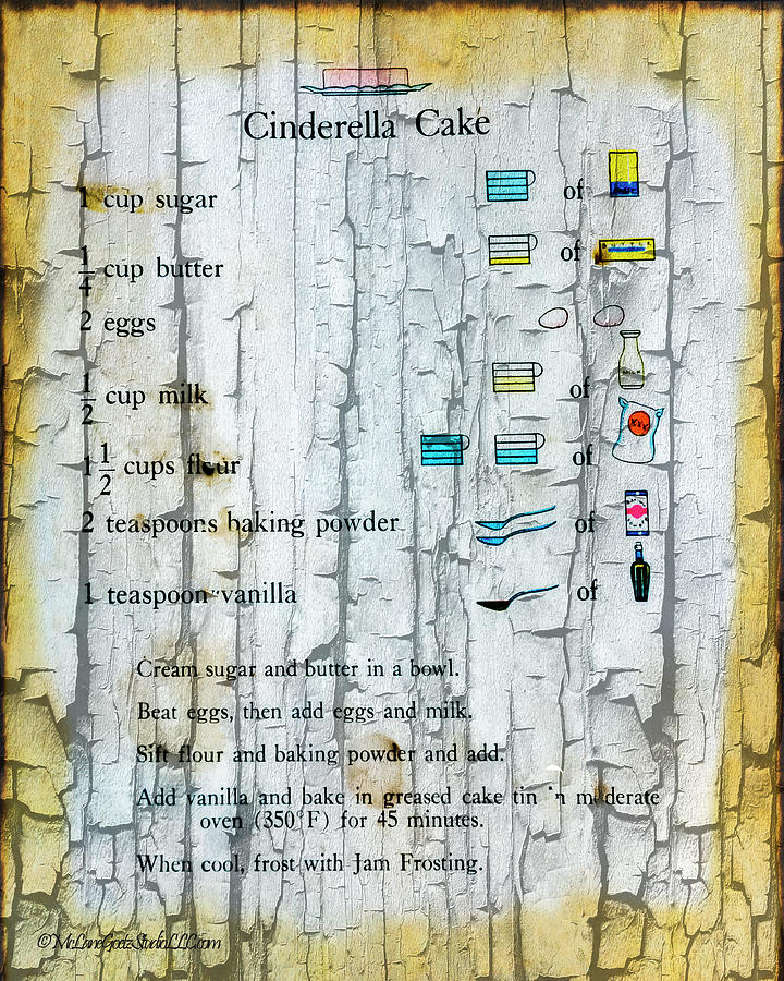 Cinderella Cake Photograph
