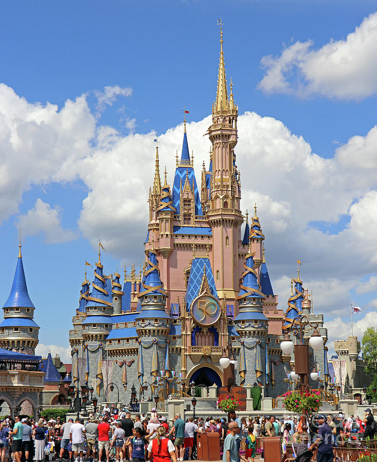 Cinderella Castle Magic Kingdom 2466 Photograph by Jack Schultz - Fine ...