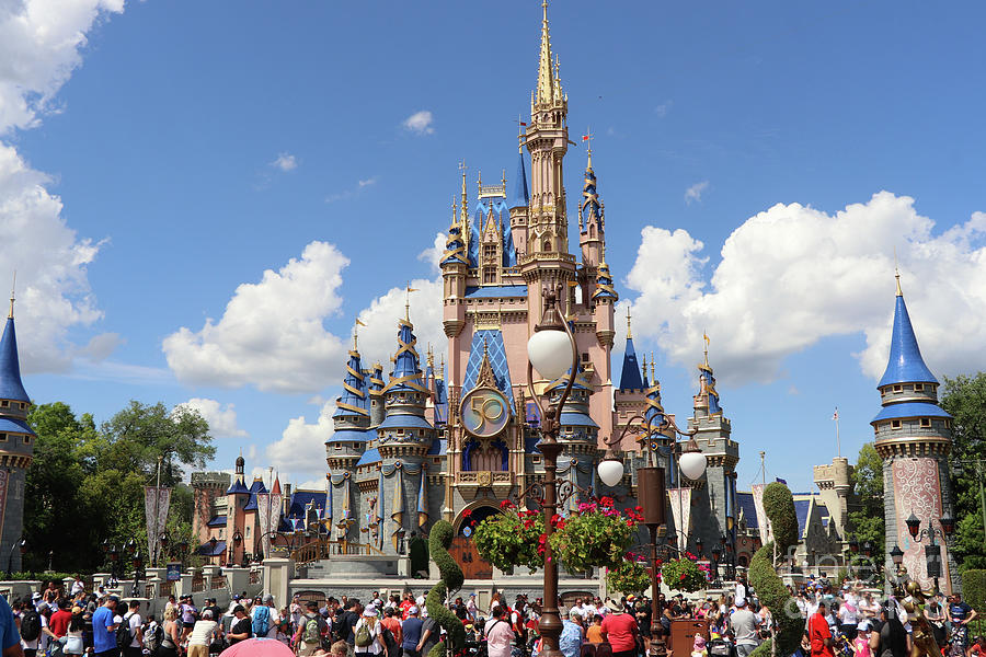 Cinderella Castle Magic Kingdom 2489 Photograph By Jack Schultz - Fine 