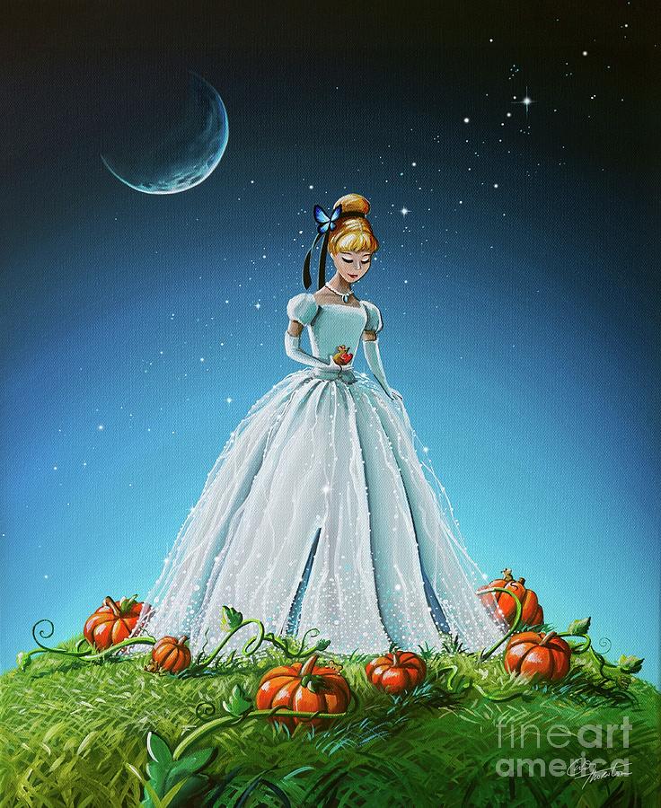 Cinderella Painting by Cindy Thornton
