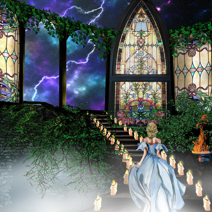 Cinderellas Cathedral Digital Art by Dru Kuhlman Cinderellas Cathedral Digital Art by Dru Kuhlman