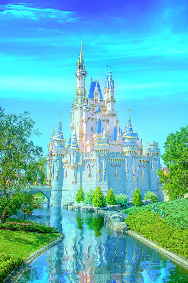 Cinderellas Magical Castle Photograph by Mark Andrew Thomas