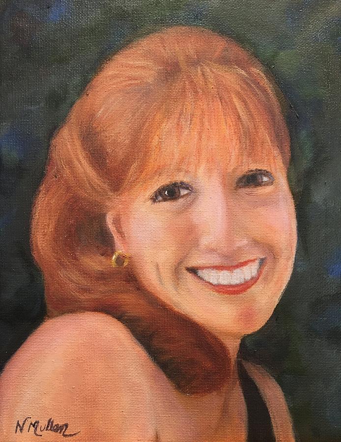 Cindy Painting by Nancy Mullen