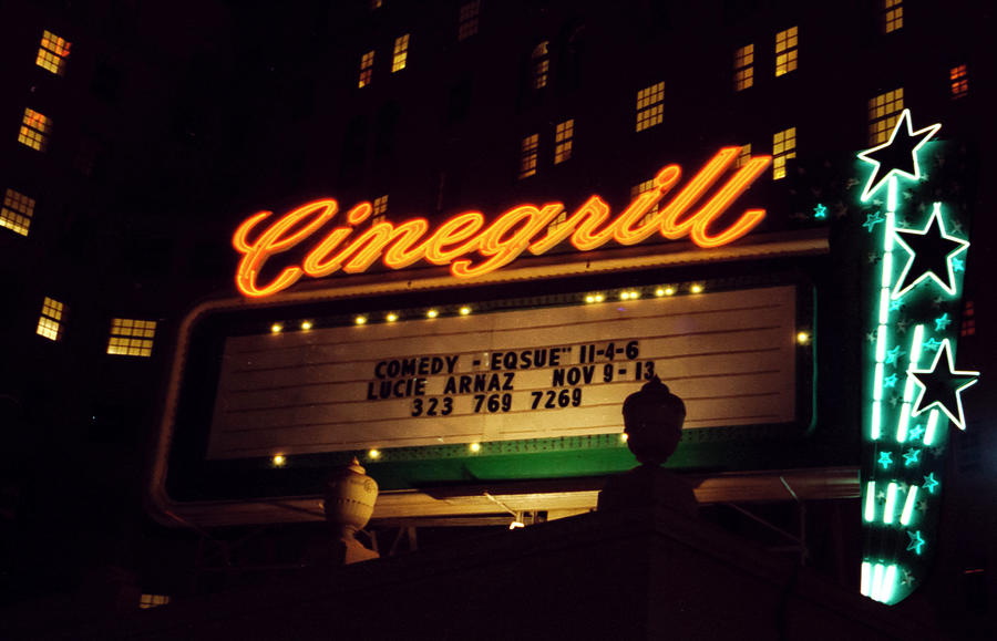Cinegrill in Hollywood Photograph by Matthew Bamberg
