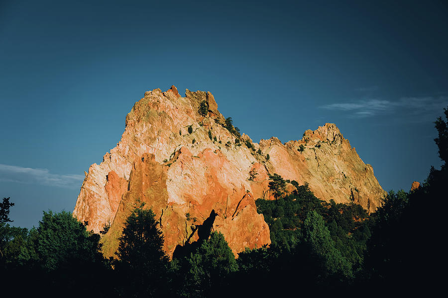 Cinematic Garden Of The Gods Landscape Photograph by Dan Sproul