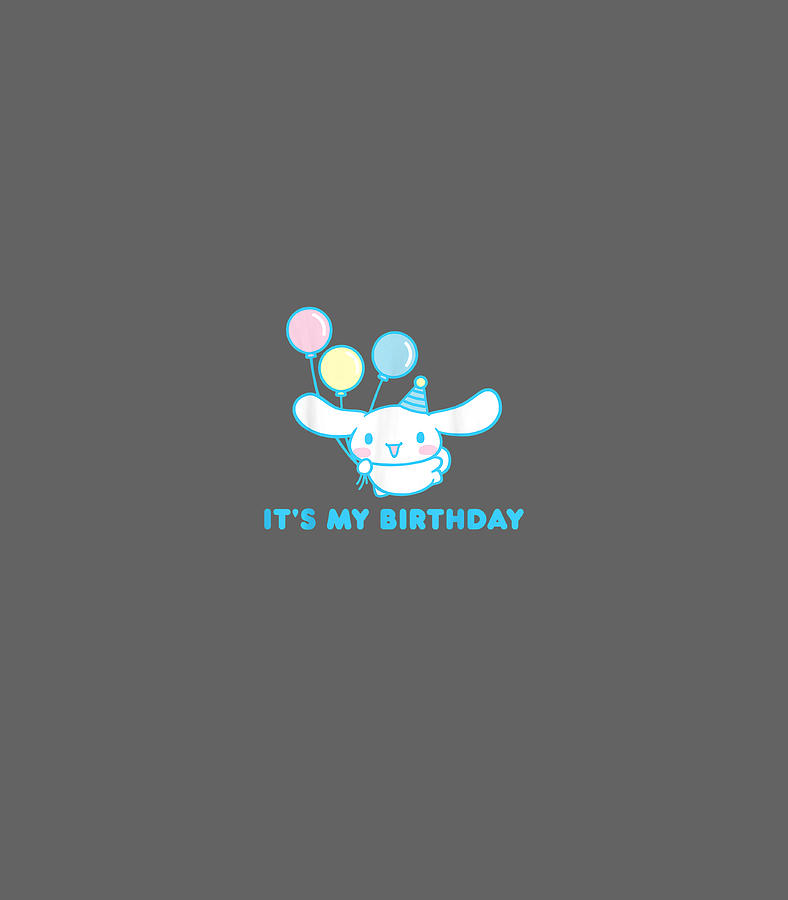 Cinnamoroll Its my Birthday Digital Art by Graeme Rhiley - Pixels
