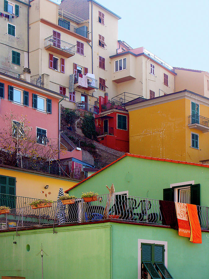 Cinque Terre 5 Photograph by Karen Zuk Rosenblatt