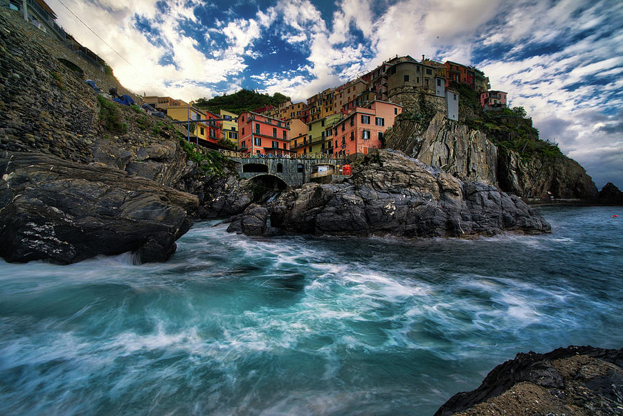 Cinque Terre, Italy Photograph by Serge Ramelli