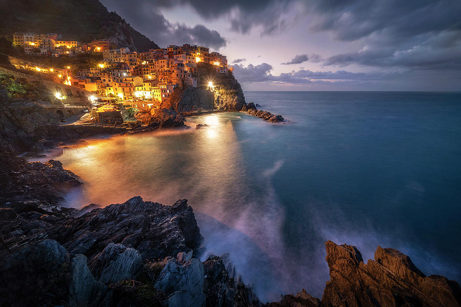 City Photograph - Cinque Terre by Piotr Skrzypiec