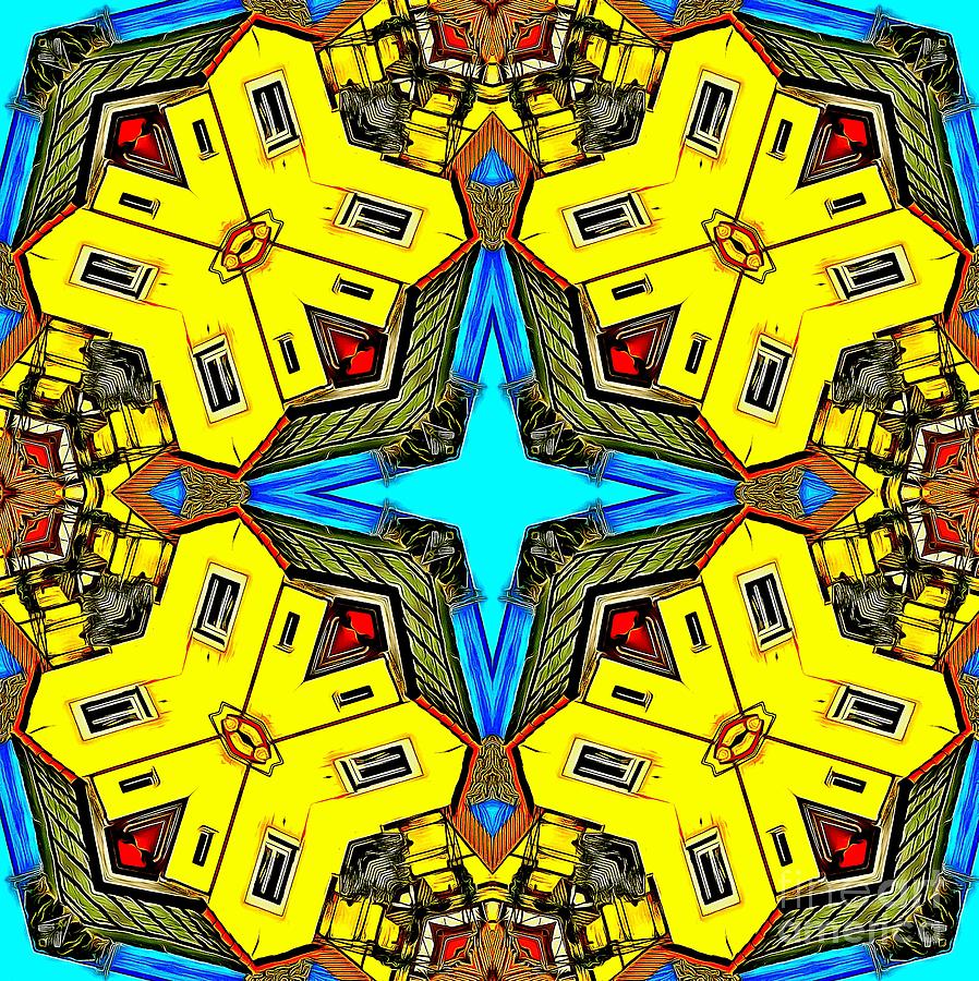Cinque Terre Through the Kaleidoscope No. 3 Photograph by Sea Change Vibes