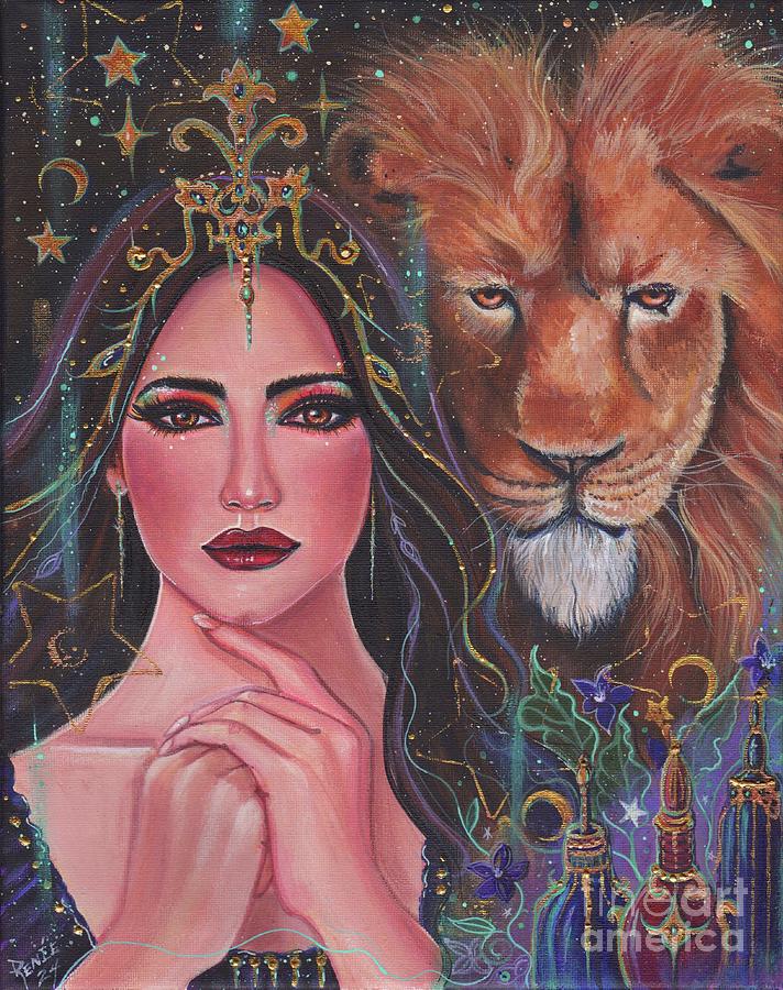 Circe enchantress Painting by Renee Lavoie - Fine Art America