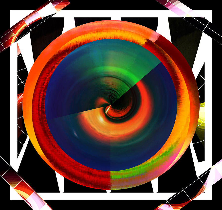 Circle Domino Effect Digital Art by Gayle Price Thomas