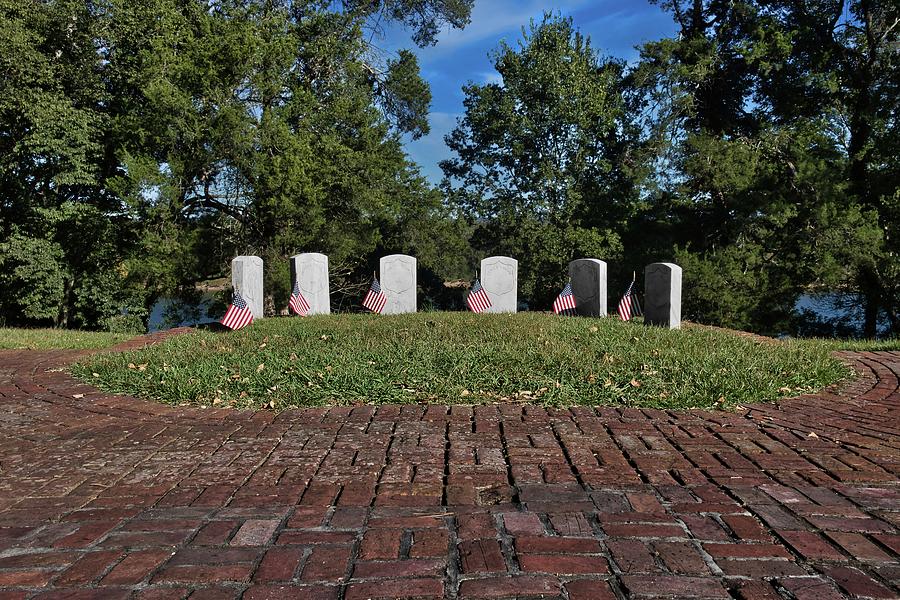 Circle of Honor Cenotaphs of the 16th WI Photograph by American Landscapes