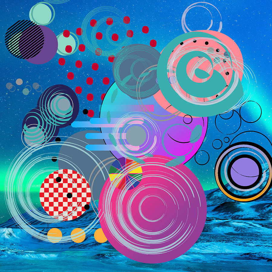 Circle Of Life Many Circles Many Lives Digital Art By Steven Larussa