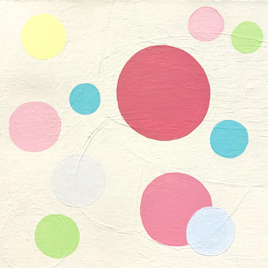 Circles Painting by Christie Olstad