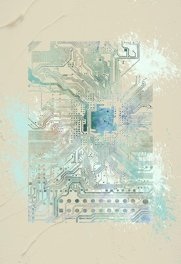 Circuit Painting by Mark Taylor