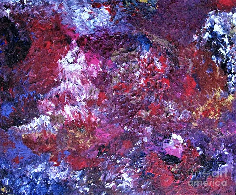 Abstract Painting - Circular Motion by Shelly Wiseberg