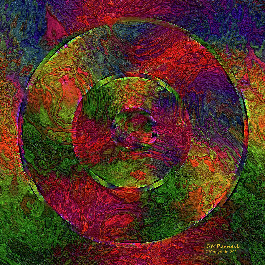 Circular Rainbow Realm Digital Art by Diane Parnell | Fine Art America