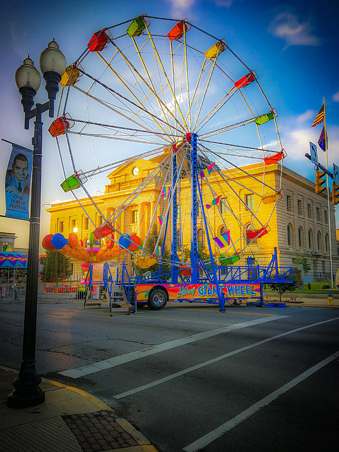 Circus Ferris Wheel Photograph by Danny Mongosa - Fine Art America