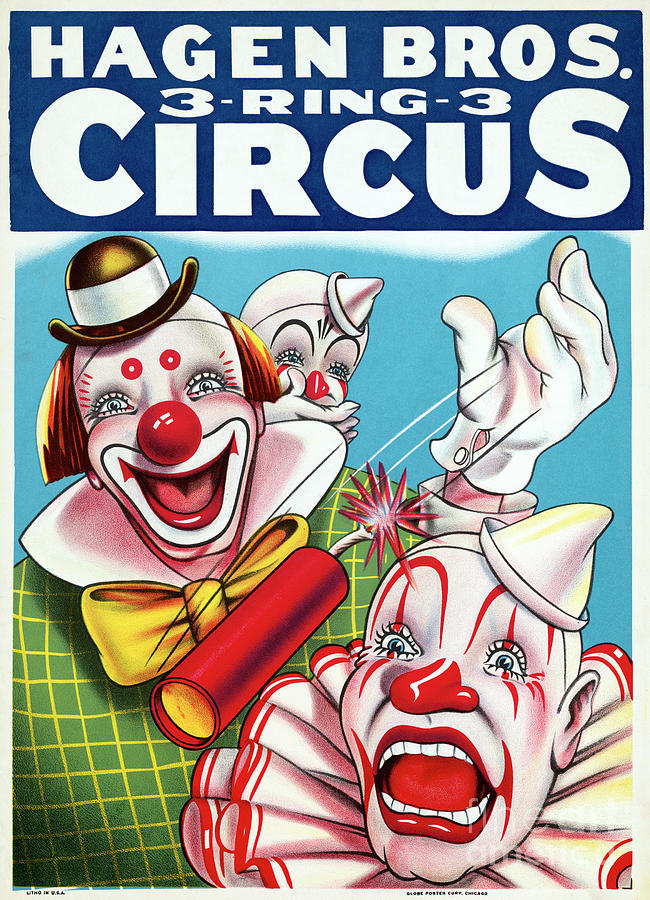 CIRCUS POSTER, c1905 Drawing by Granger