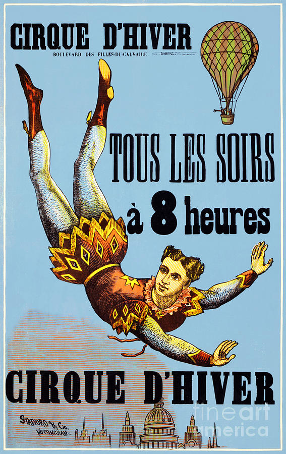 vintage french circus posters