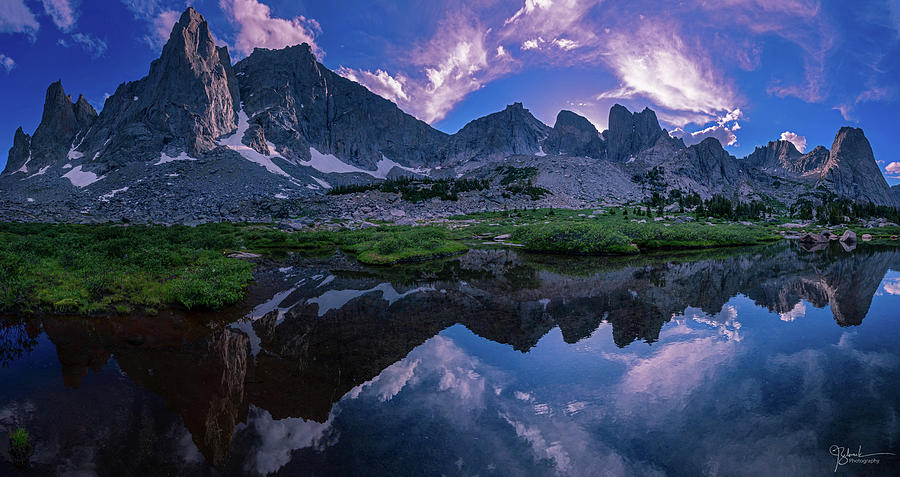 Cirque of the Towers Panorama Photograph by James Zebrack - Pixels