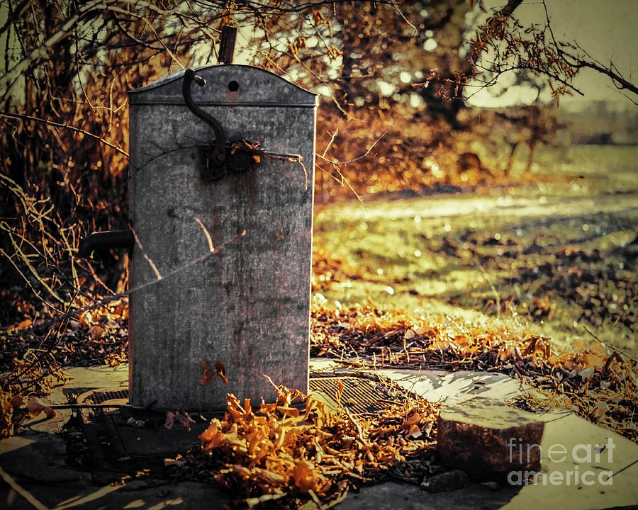 Camera Photograph - Cistern by Jon Burch Photography