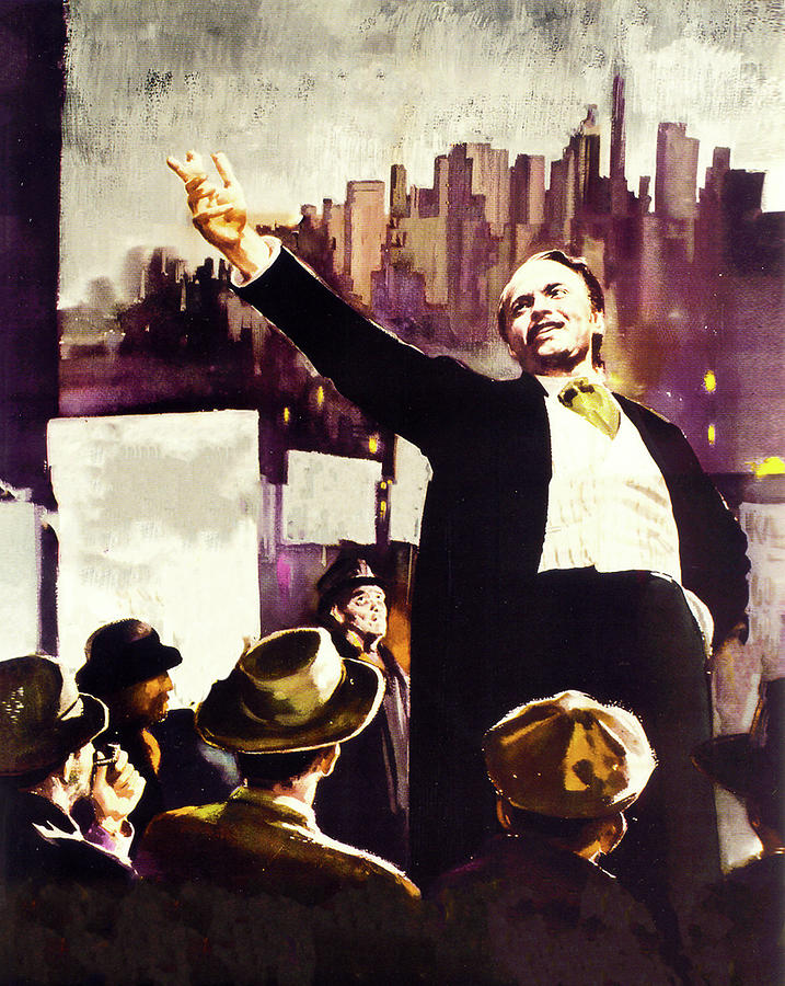 Citizen Kane, 1941, movie poster base painting Painting by Movie World Posters