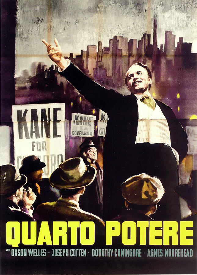 Orson Welles Mixed Media - Citizen Kane movie poster 1941 by Movie World Posters