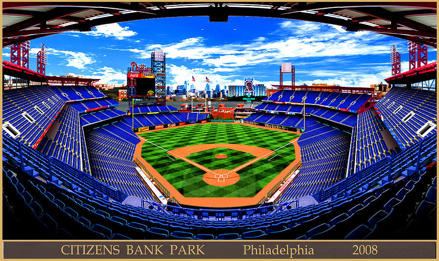 Citizens Bank Park 2008 Digital Art by Gary Grigsby - Fine Art America