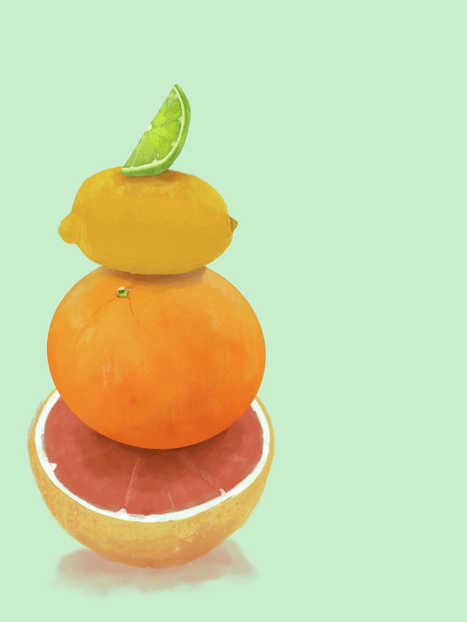 Citrus Stack Drawing