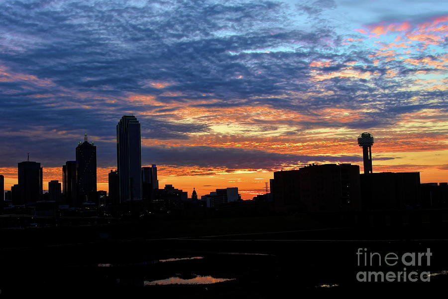 City at Sunrise Photograph by Diana Mary Sharpton