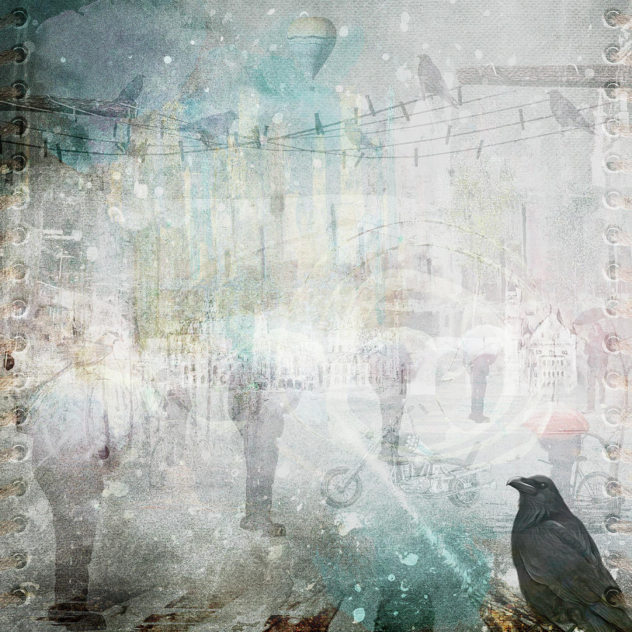 City chaos IV ... Digital Art by Rotterdammert Photography | Fine Art ...