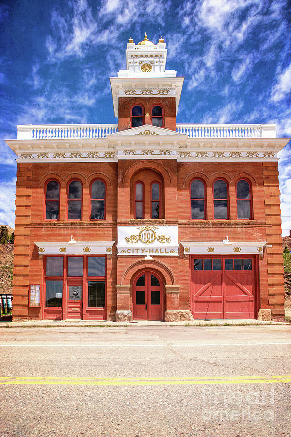 City Hall in Victor Colorado Photograph by Lynn Sprowl