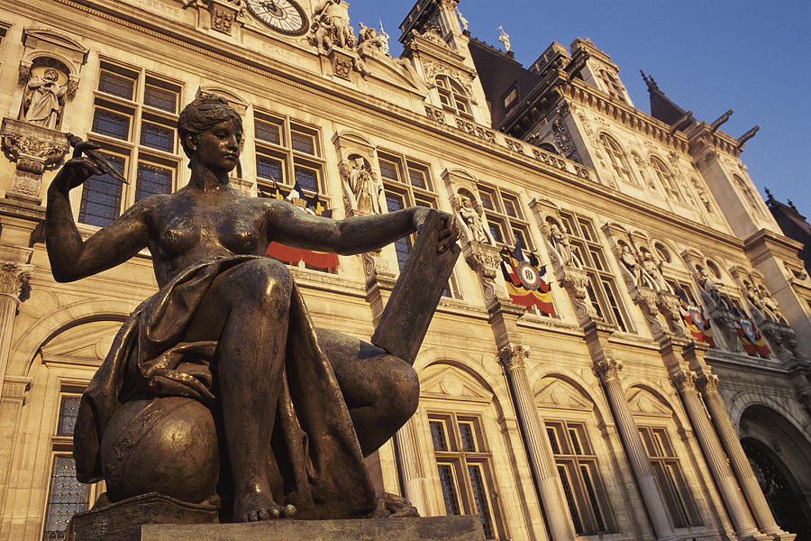 City Hall, Paris, France Photograph by B2M Productions